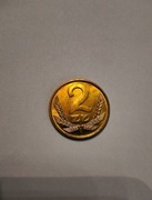 2 zł z 1978r bez znaku mennicy, rzadkie 