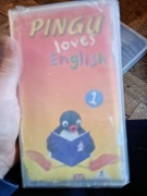 Pingu Loves English 1 - Kultowa Kaseta VHS Retro