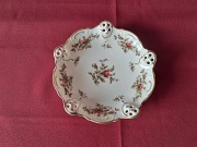 Patera porcelanowa Rosenthal „Molière Moosrose” – Niemcy, vintage, ażurowa