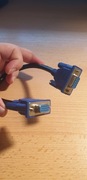 Kabel VGA D-Sub 15-pin żeński – żeński / przedłużacz