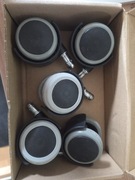 Kółka koła do fotela obrotowego