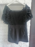 Kombinezon hiszpanka z krótkimi spodenkami