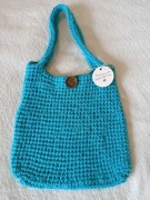 Torebka worek na szydełku