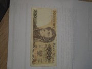 Banknot 500 złotych PRL seria GF obiegowy