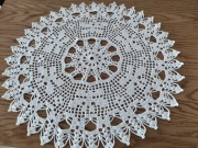 Serwetka serweta obrus szydełkowe rękodzieło misterne cacko śr60