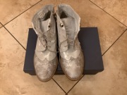 Buty srebrne, używana rozum.38