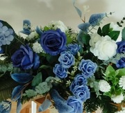 Kompozycja nagrobna duża ikebana obciążona 