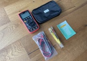 precyzyjny multimetr cyfrowy miernik ANENG AN870 zestaw PRO