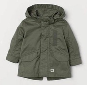 H&M__Kurtka parka z kapturem__2-3 latka na 98cm 