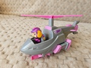Psi Patrol Film: Pojazd helikopter delux + figurka Skye
