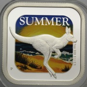 Australian Seasons – Summer 2013 - 1oz Silver Proof Ag 999 - The Perth Mint