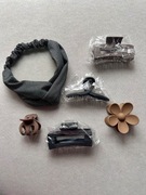 Zestaw spinek klamry do włosy plus opaska 