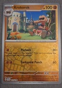 Karta Pokemon 116/198Krokorok Holo