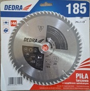 Piła tarczowa widiowa 185/30 60 zębów 