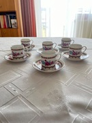 Zestaw do espresso 6 sztuk porcelana