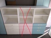 POZNAŃ - IKEA STUVA - 3 Szafki dziecięce (RÓŻOWY SPRZEDANY)
