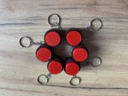 Breloczek clicker antystresowy koło