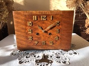 Zegar JUNGHANS WURTTEMBERG 1931 art deco dąb czeczot Bauhaus loft