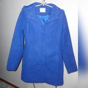 Orsay flauszowy chabrowy ocieplany płaszczyk 