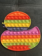 Pop it kolorowy kaczka 