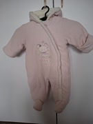 Kombinezon zimowy na 6 - 9 miesięcy .