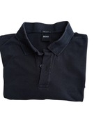 Hugo Boss oryginalna koszulka męska polo, t-shirt czarna rozm. S/M