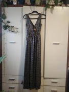 Sukienka MAXI Sinsay błyszcząca NOWA