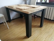 Stół dębowy lity rozkładany 140-180