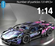 LAMBORGHINI SIAN klocki Cyberpunk 1314 elementów mega duży zestaw