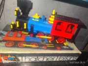 LEGO 396 z 1976r. Thatcher Perkins Locomotive LEGO oryginalne pudło instruk
