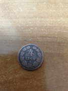 4 krajcary 1864 moneta