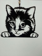 Kot dekoracyjny ścienny, okienny