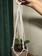 Kwietnik Makramila, makrama handmade 