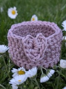 Koszyczek handmade, prezent na Dzień Mamy 