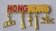 Magnes na lodówkę HongKong Chiny (2K).