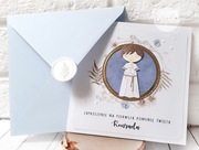 Zaproszenia Komunijne dla chłopca