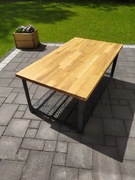 Stolik kawowy 111x65 lite drewno dąb