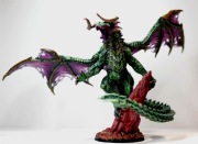 pomalowany model smoka od archon studios