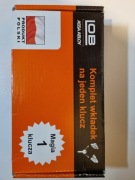 Komplet dwóch wkładek na jeden klucz LOB HEKTOR 30/45 + 30/45G, klasa 4C