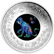 2016 Lunar Opal Małpa1oz Year Of The Monkey