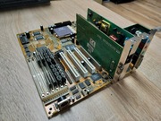 Retro płyta Gigabyte GA-586HX, Pentium 166 + dodatki 