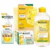 Garnier SkinActive Zestaw do pielęgnacji twarzy z witaminą C, serum, krem