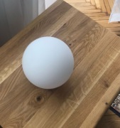 Klosz opalowy, matowy 15/6 cm