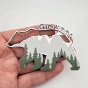 Magnes Giewont Niedźwiedź Tatry minimalistyczny prezent góry Zakopane