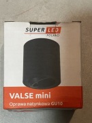 Oprawa natynkowa czarna SuperLED VALSE mini GU10