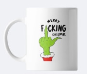 Kubek „Merry F*cking Christmas” – humorystyczny prezent świąteczny