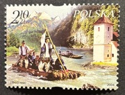 3999, ** czysty, Flisacy na Dunajcu