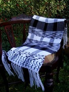 Dywanik, bieżnik tkany na krosnach 