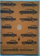 Broszura PZM „Automobile-Assistance–Pomoc drogowa PRL,lata 60 