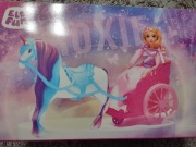 Lalka Roxie barbie Bajkowa karoca elefun